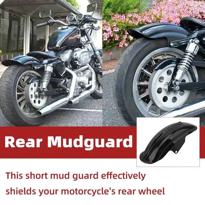 Garde-boue arrière universel pour moto, ABS, garde-boue court pour Bobber Chopper Cafe Racer, access