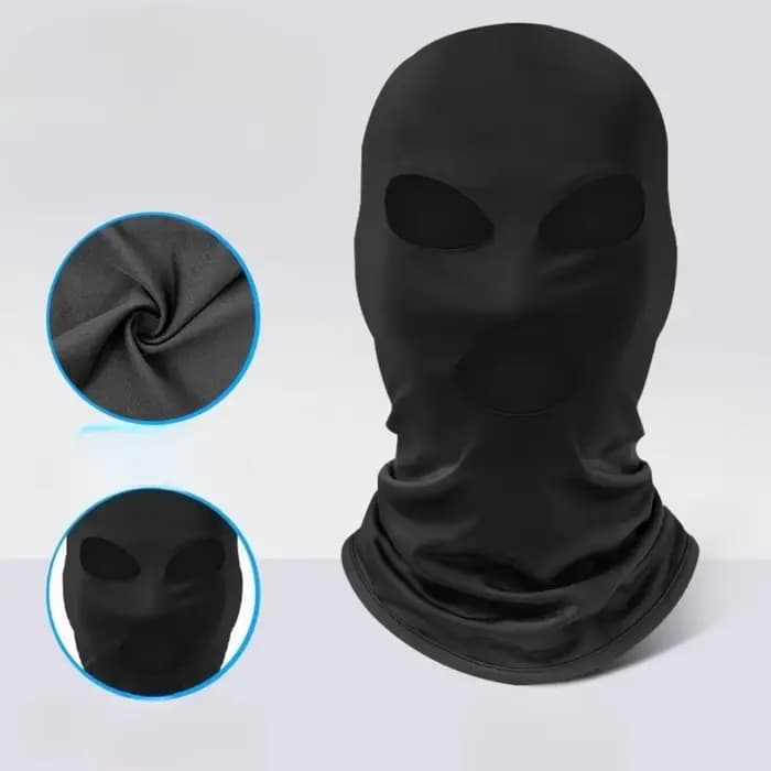 Cagoule de moto intégrale coupe-vent et anti-poussière pour l'extérieur
