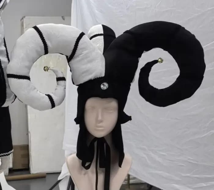 Chapeau de Clown du Barrage de Venise, Grand Chapeau Jacquard Fait à la Main, Accessoires d'Hallowee