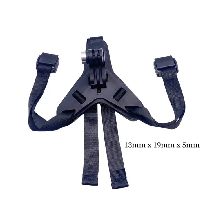 Support de ruisseau de casque de moto pour GoPro, support de caméra de sport d'action, accessoire de