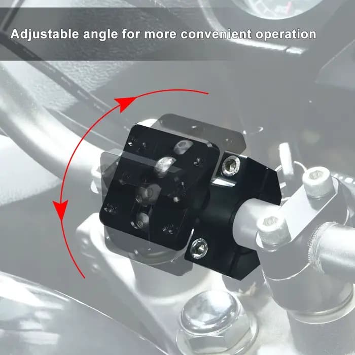 Guidon pour Triumph Tiger 800 Speed Triple Street Triple 675 Street, Twin GPS Mount, Navigation, 22m