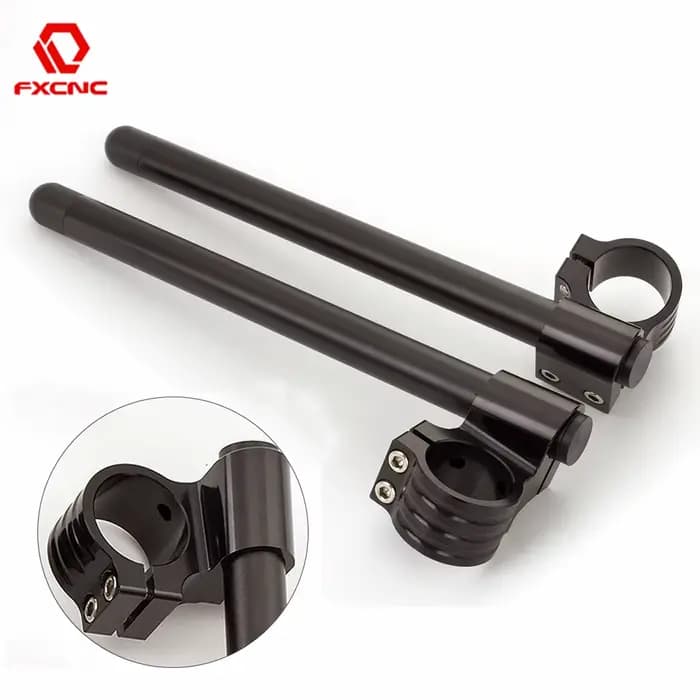 Guidon de moto, barre de poignée, café Racer, fourche 31 33 35 36 37 41 43 45 47 48 50 51 52 53 54 M