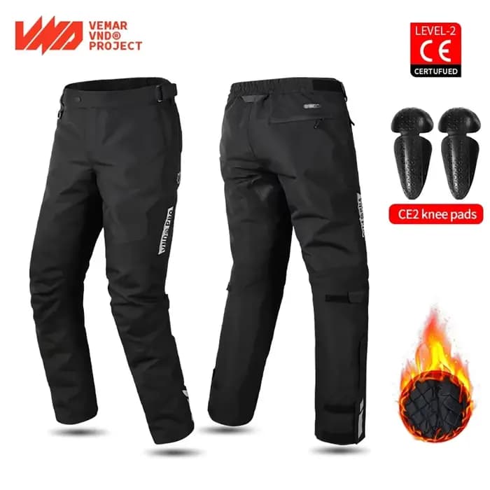 Survêtement de Moto imperméable d'hiver, pantalon de Moto de tourisme à dégagement rapide, chaud, co