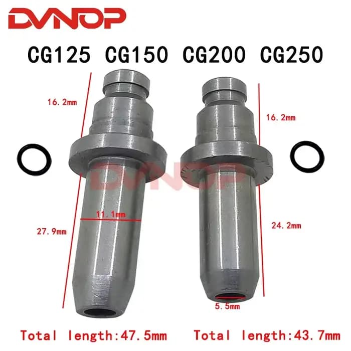1 paire de tuyaux de guidage de Valve pour moto Scoote GY650 GY6125 GY6 GS125 CG125 150 200 EN125 WY