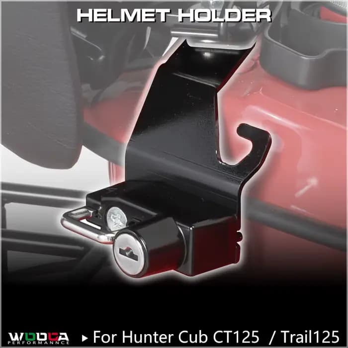 Support de casque pour Honda Hunter Cub, CT125, Trail125, 2020-2025, JA55, JA65, support de casque, 