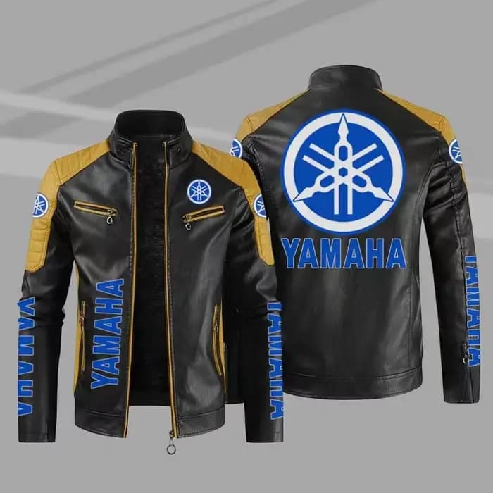 Nouvelle veste avec logo Yamaha, veste de vélo classique, veste de moto pour hommes, haut de moto po