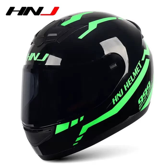 Casque de Moto oreille casque de Moto personnalité HNJ casque de Moto intégral casque de Motocross u