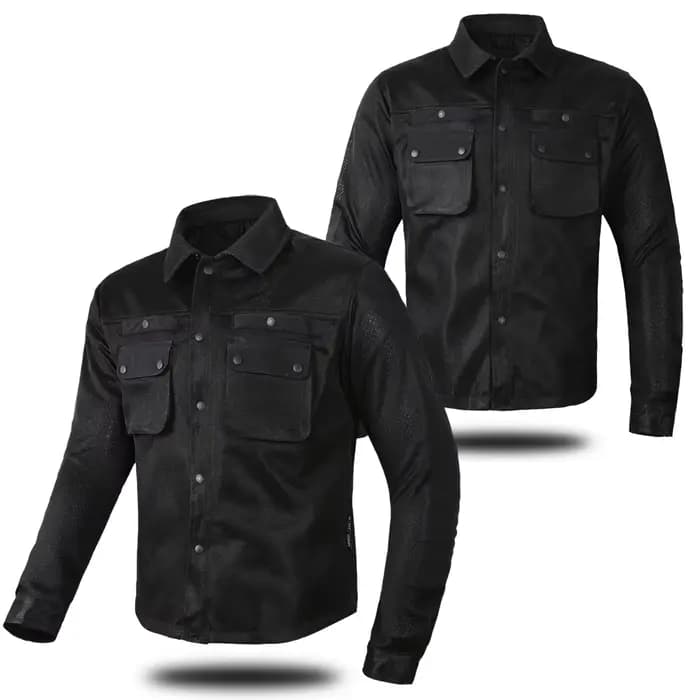 Veste de moto légère pour hommes et femmes, coussinets de protection CE, maille respirante, cyclisme