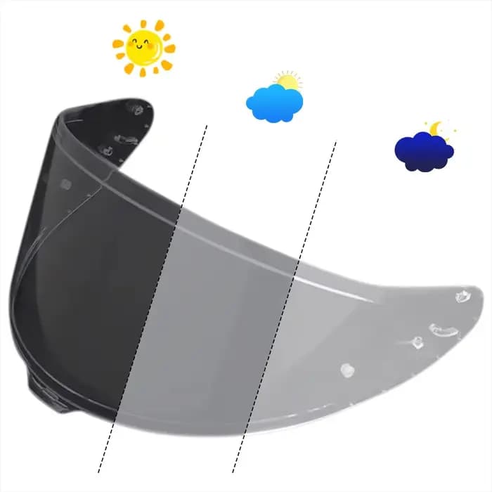 Pour shoei X15 RF-1400 Z-8 CWR-F2 NXR2 casque lentille hromique casque visière photochromique Protec