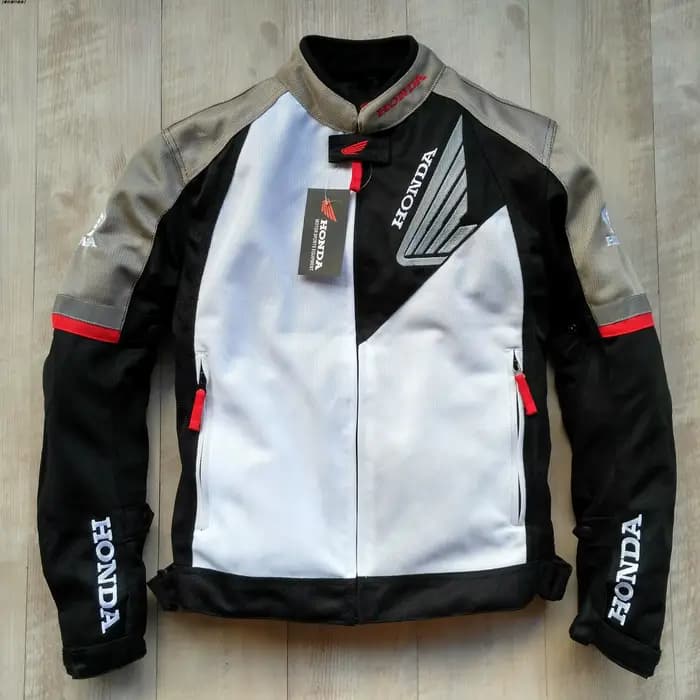 Veste de Moto Honda avec armure corporelle CE F1, veste de course pour hommes et femmes, vêtements d