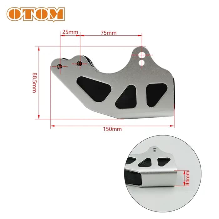 Protection de cadre de guidage de chaîne de moto OTOM pour KTM EXC EXCF SX SXF 125 200 250 300 350 4