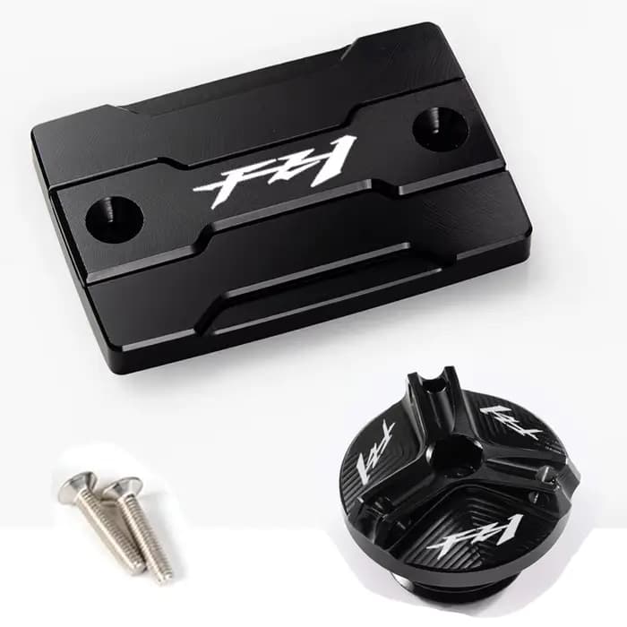 Bouchon de réservoir de liquide de frein avant et bouchon de remplissage de moteur, accessoires de P