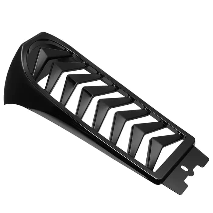 Becquet de carénage de menton avant noir vif pour moto, couvercle de radiateur inférieur pour Harley