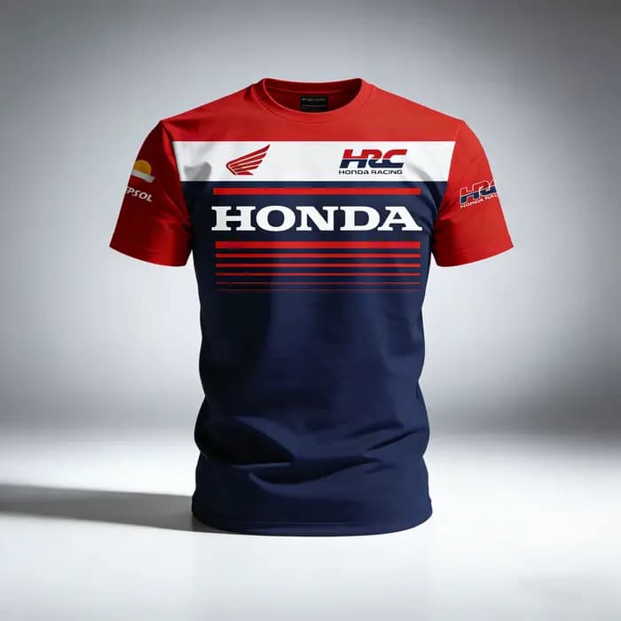 Honda Moto GP HRC Repsol manches courtes sport Fitness hommes été t-shirt course périphérie commémor