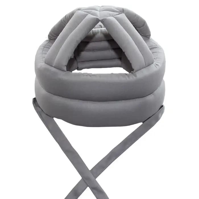 Casque anti-chute épaissi pour personnes âgées, rembourré en éponge, respirant, en coton, protection