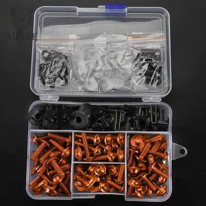 Kit complet de boulons de carénage pour moto, vis kg, BMW F650CS, F 650, F650 CS, DAKAR, SCARVER, Ga