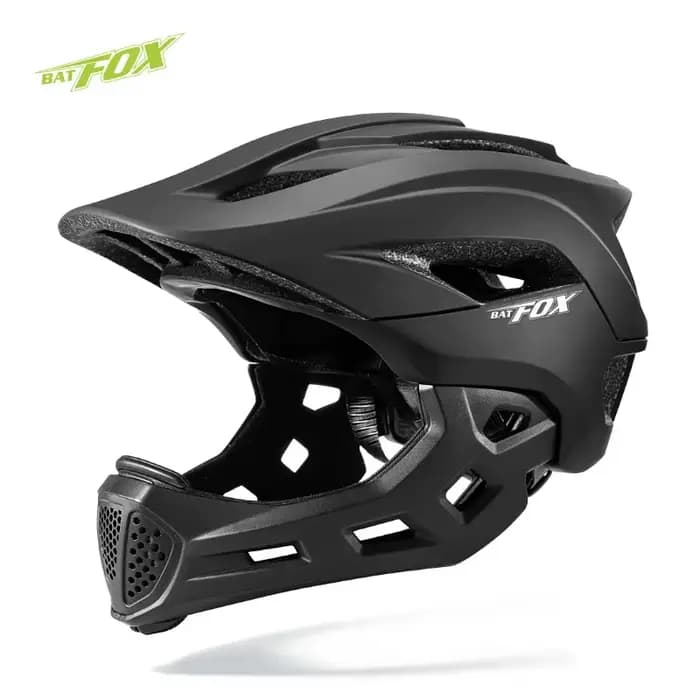 BATFOX casque pour enfants casque de vélo intégral nouveau intégral détachable enfant Motocross mont