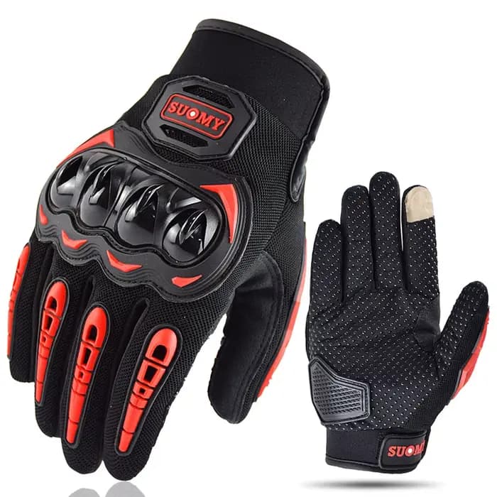 Suredépensé-Gants de moto à écran tactile, respirants, course de vélo, équitation, protection de vél