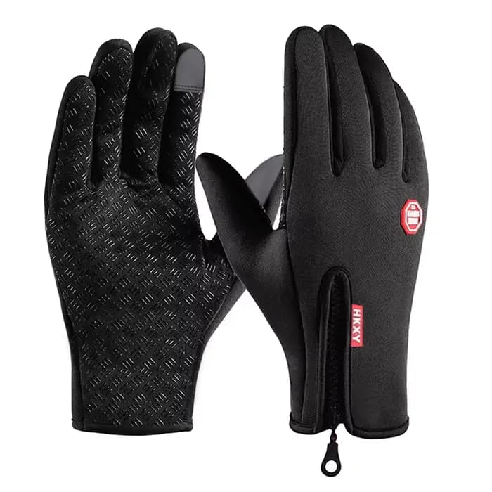 Gants chauds d'hiver pour hommes et femmes, écran tactile imperméable et respectueux de la peau, ada