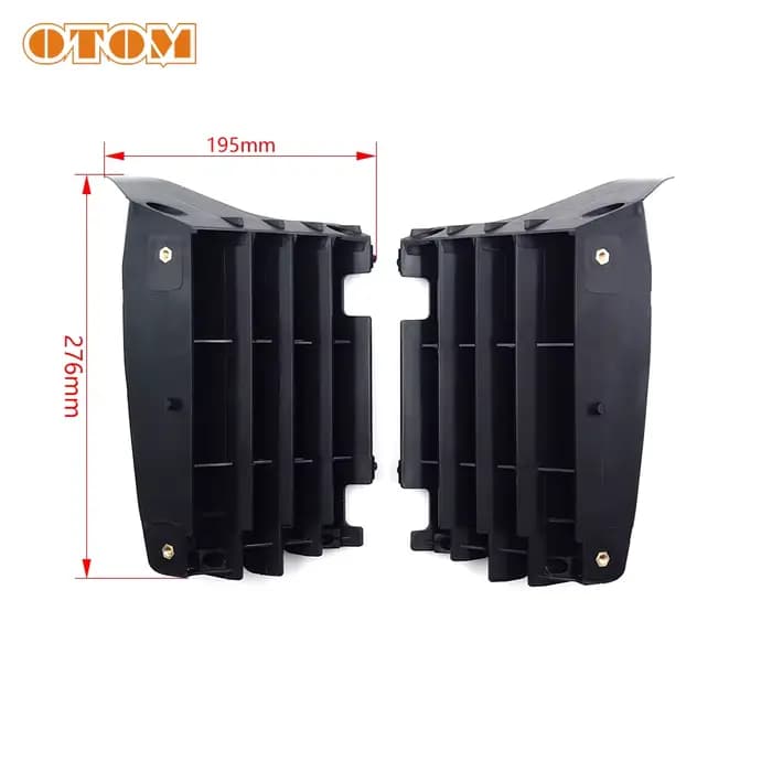 Accessoires de moto persiennes de radiateur refroidisseur moteur carénage de refroidissement couverc