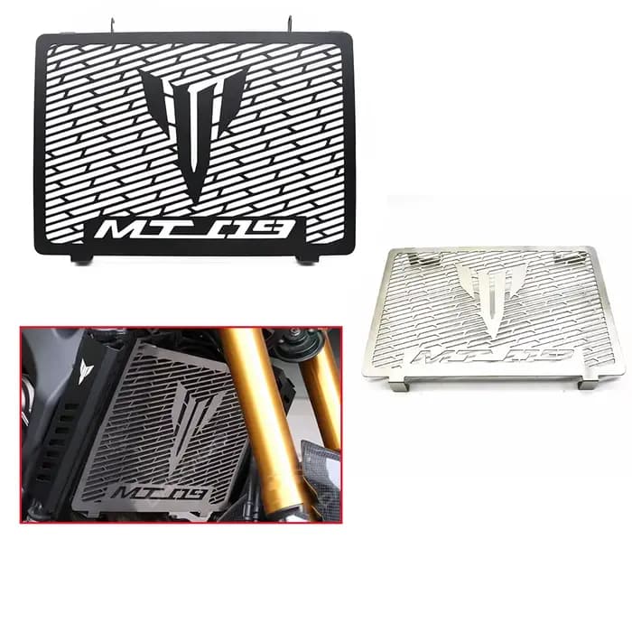 Protection de calandre de moto, couvercle de radiateur pour YAMAHA MT09 MT-09 FZ-09 MT 09 FZ09 FZ 09