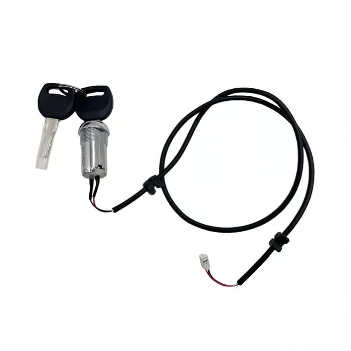 Cylindre de serrure électronique Original Kukirin G4 avec clé pour trottinette électrique Kugoo Kiri