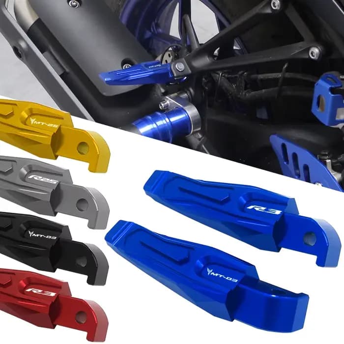 Repose-pieds arrière pour moto YAMAHA YZF R3 R25 MT03 MT25 R3 MT-03, accessoires de passager