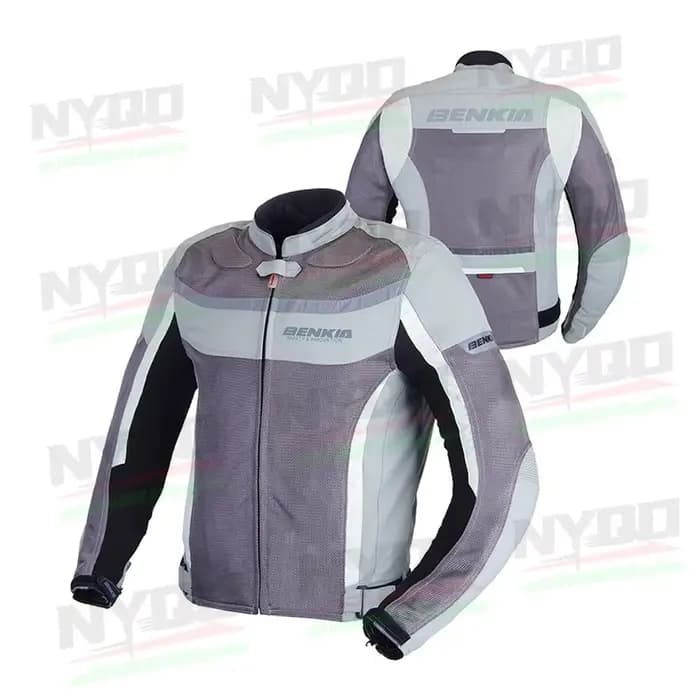 Blouson de moto BENKIA pour homme et femme, respirant, pour l'été, combinaison de moto de course, pr