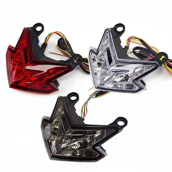 Feu arrière de frein de moto pour Kawasaki Z800 Z125 ZX636 ZX-6R NINJA Z125 PRO, clignotant, feux ar