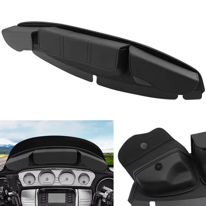 Accessoires de moto pour Harley Electra Glide Street Glide Ultra Limited Tri Glide 14-up, sac de par