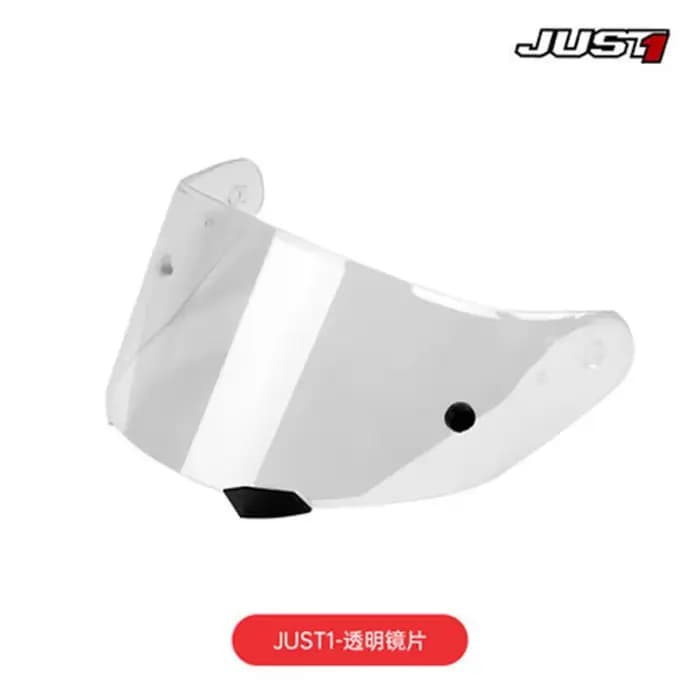 JUST 1 lentille de casque de moto doré Casco mica visières de casque bleu