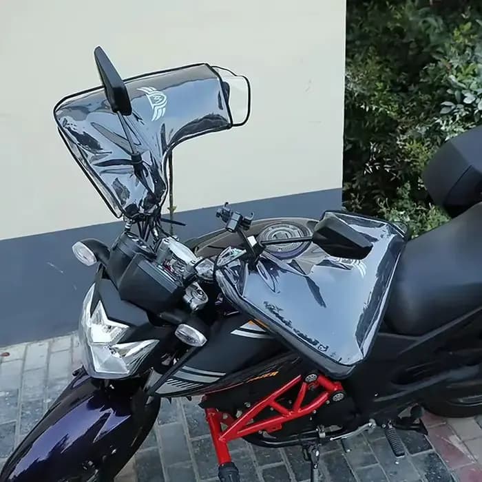 Gants coupe-vent et imperméables pour moto, scooter et vélo, grande housse de protection, poignée de
