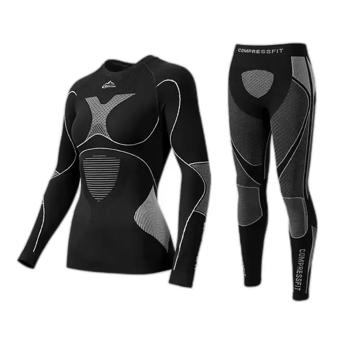 Sous-vêtements de moto slim à séchage rapide pour hommes et femmes, maillot et pantalon de course, v