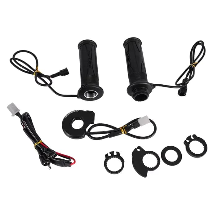 Poignée chauffante pour moto, 5 vitesses, housse de poignée chauffante électrique, Anti-Vibration, a