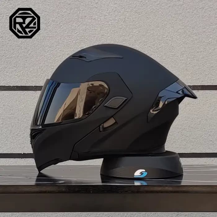 Casque de moto de course intégral avec double pare-soleil, casques de moto rabattables pour hommes e