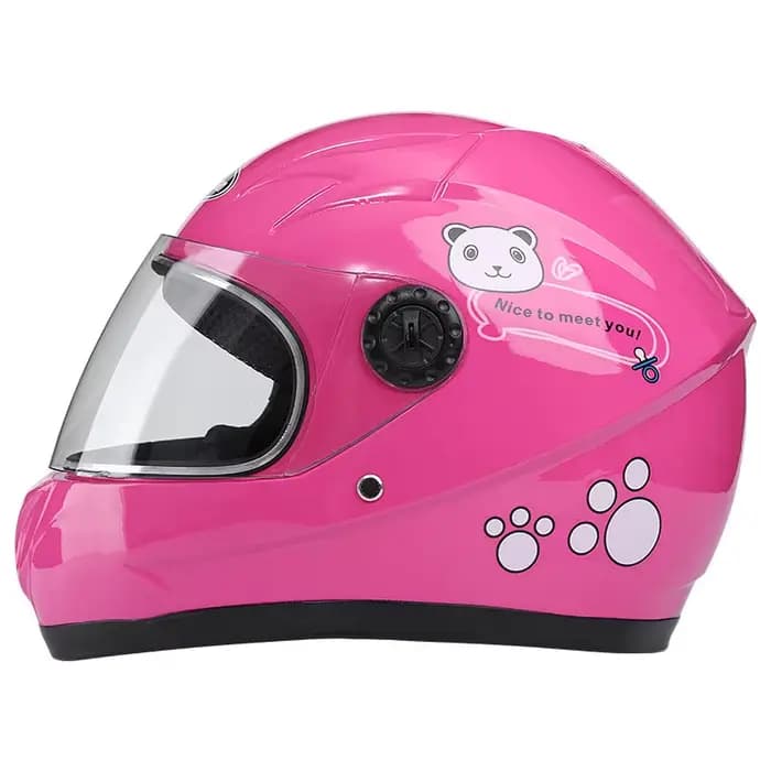 Casque de moto pour enfant, casque intégral détachable, adapté à toutes les saisons, casques de prot