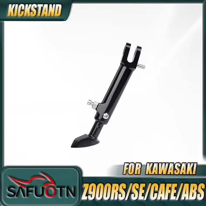 Béquille latérale réglable en aluminium pour moto, pour Kawasaki Z900 RS SE Cafe ABS 2018-2021 2022 