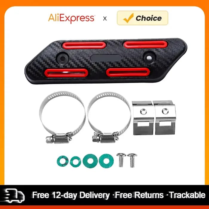 Protecteur d'isolation thermique d'échappement de moto, rénovation CRF, protection universelle Anti-