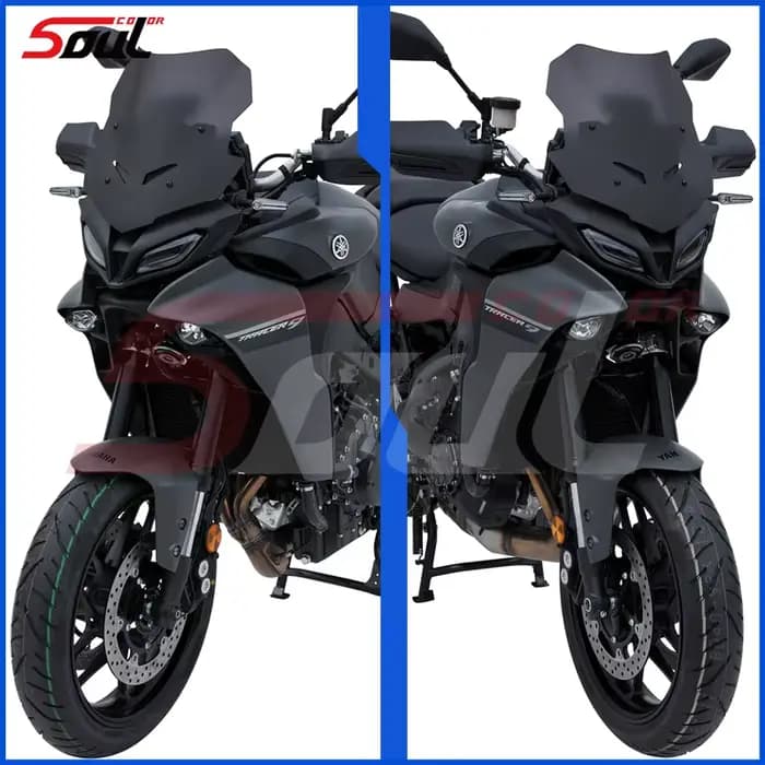 Pare-brise sport moto pour YAMAHA TRACER 9 2021 2022 MT-09 TRACER GT9 ight9 21-22