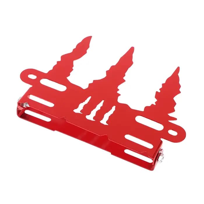 Support de plaque d'immatriculation de moto, pièce de Modification de moto de Motocross, cadre de su