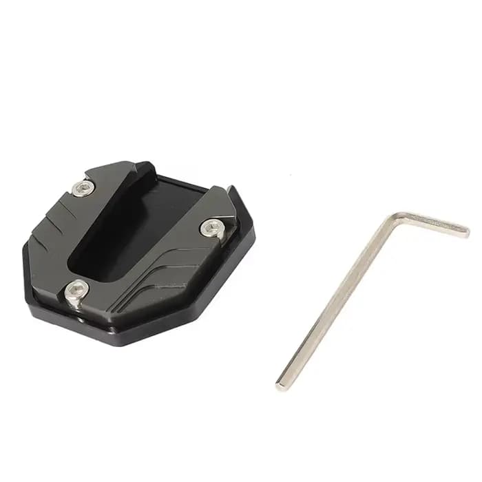 Accessoires de moto pour Scooter, plaque de Support d'extension de pied en alliage d'aluminium, Exte