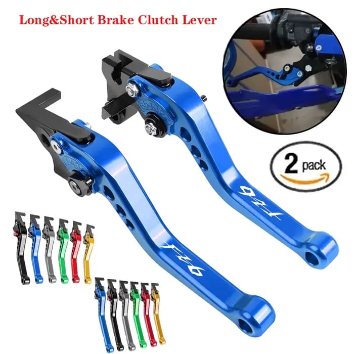 Leviers de frein et d'embrayage courts et longs pour Yamaha FZ6 FZ 6 FAZER 2004-2010 XJ6 FZ6R 2009-2