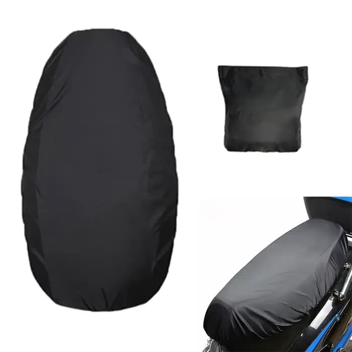 Housse de siège de moto, housse de selle universelle, Flexible et étanche, noire, 210D, anti-poussiè