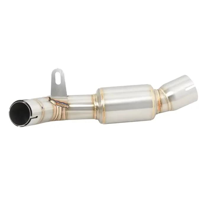 Pour Benelli Leoncino 800 système d'échappement de Moto silencieux Moto Tube moyen lien tuyau sans l