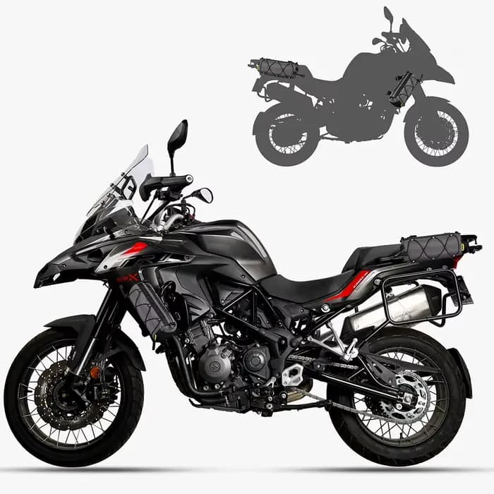 Rhinowalk sac de moto sac de vélo sacs de selle de moto multifonctionnels sac à outils latéral de mo