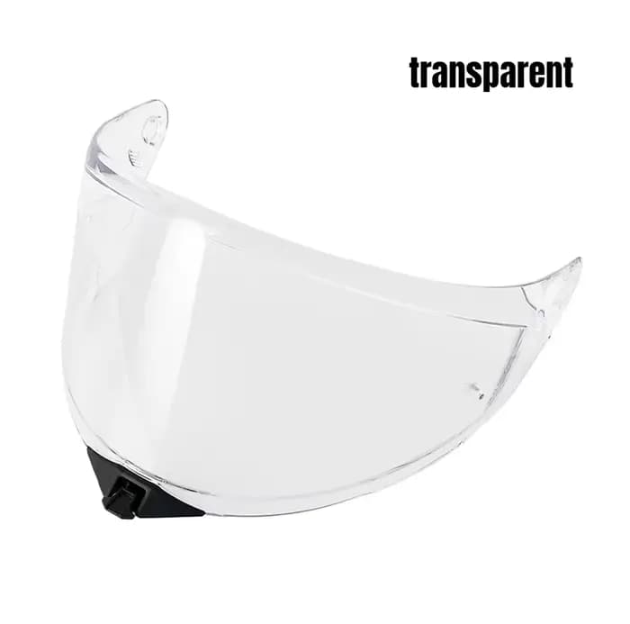 Visière transparente anti-décoloration pour casque de moto KYT TT REVO, verres détachables pour casq