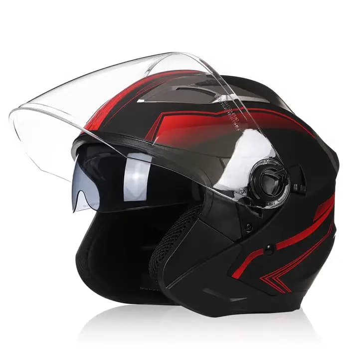 Casque moto 3/4 ouvert homologué ECE Dot, casques de motocross de haute qualité, casques pour moto 3