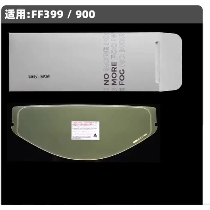 Visière de casque pour LS2 FF900 Valiant II, modèle d'objectif LS2 ff900 avec trous pour patch anti-