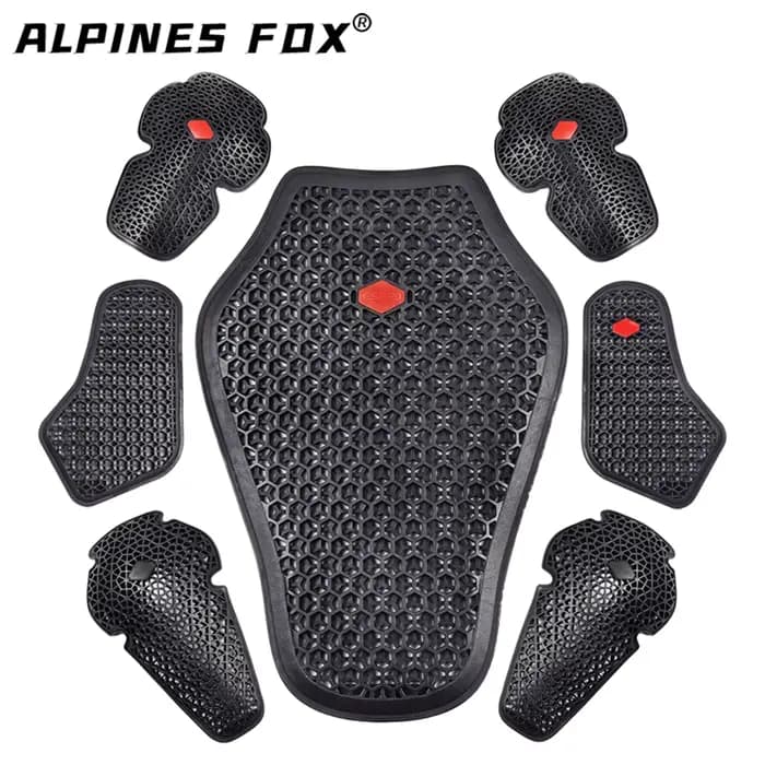 Coussinet de protection universel pour moto, approuvé CE, épaule, coude, dos, coussinets de poitrine