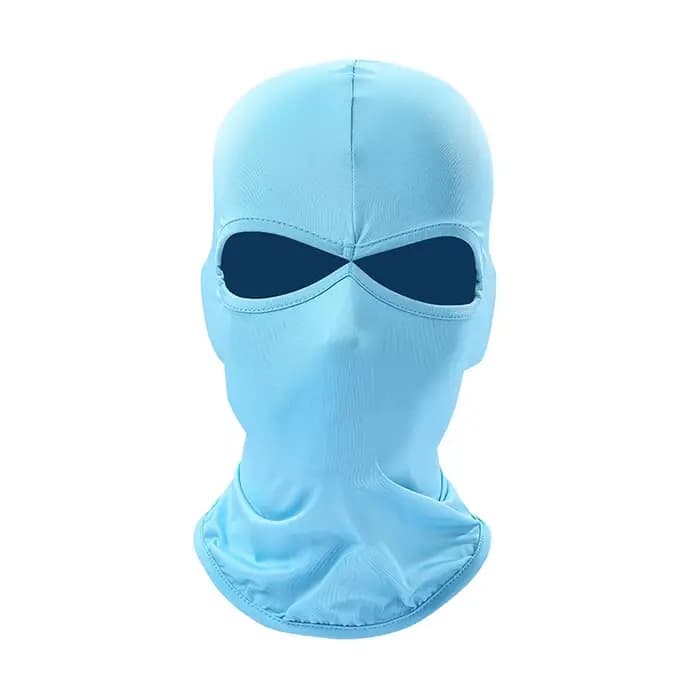 Cagoule à 2 trous pour Moto, masque facial pour casque de Moto, Bandana, capuche, col de Ski, masque